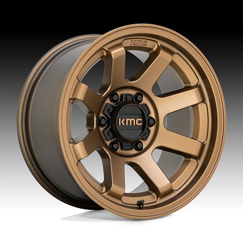 KMC Trail KM723 Matte Bronze Custom Wheels Rims 1